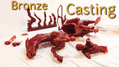 Wax Sculpture for Lost Wax Casting