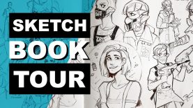 A Year to Complete… Sketchbook Tour