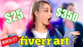 I Paid Professional Fiverr Artists To Draw Me Cheap Vs Expensive Challenge