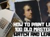 Painting classical portraits The Sketchbook of 100 OLD MASTER paintings