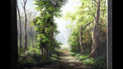 Oil Painting Walk in the Forest Paint with Kevin Hill