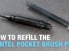 How to Refill Pentel Pocket Brush Pen Updated video