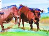 en plein air cow painting super quick impressionist sketching techniques