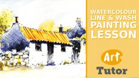 Watercolour Line amp Wash Painting Lesson