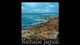 seascape oil painting on canvas by Nathalie JAGUIN