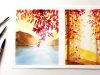 How To Paint Simple Fall Autumn Inspired Watercolor Ideas Watercolor Painting