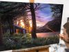 Landscape Painting Time lapse Blissful Solitude