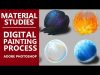 Material Studies Digital Painting in Adobe Photoshop