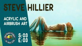 Acrylic and Airbrush Art Tutorial with Steve Hillier
