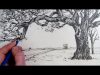 How To Draw A Tree Narrated step by step
