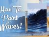 How To Paint WavesWater Oil Painting Tutorial