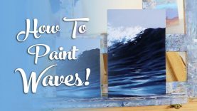 How To Paint WavesWater Oil Painting Tutorial