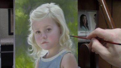 Painting Portraits by artist Brian Neher