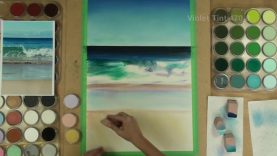 PanPastel Seascape Set Painting Tutorial Joanne Barby