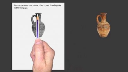 Sighting Your Drawing Tutorial