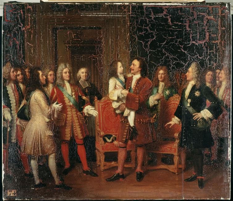 Louis XV  Peter I