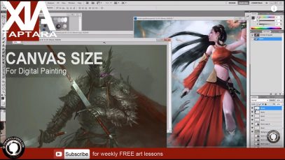 Canvas size what ratio to use in Digital art