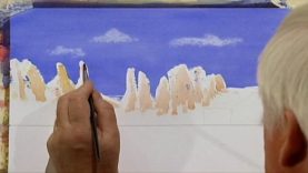 Frank Clarke Simply Painting Around the world Sedona