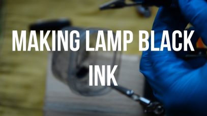 Making Lamp Black Ink