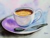Still life painting Cup plate Drawing Watercolour
