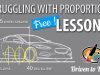FREE LESSON DRAWING CARS IN PERSPECTIVE SETTING UP YOUR PROPORTIONS