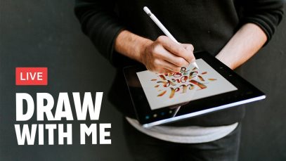 Come Draw With Me Lettering amp Composition in Procreate
