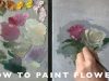 Oil Painting with Alex Tzavaras How to Paint Flowers