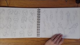 2015 2016 Sketchbook GestureFigure Drawing