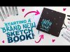 HEART FRECKLES Starting a New Sketchbook Copic Marker amp Illo Sketchbook