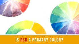 Is RED a Primary Color CMY Color Mixing with Watercolors