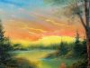Sunset Lake Oil Painting Tutorial Paintings By Justin