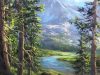 The Hidden Mountain Landscape Painting