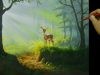 Acrylic Landscape Painting Tutorial The Young Deer by JM Lisondra