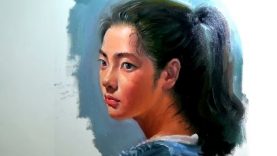 Oil Painting the Girl Portrait Process