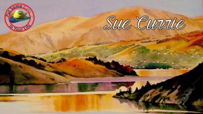 Watercolour techniques and tutorial with Sue Currie I Colour In Your Life