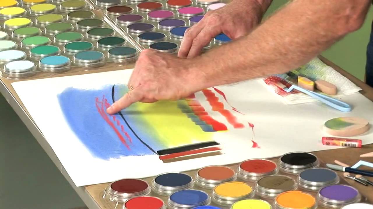 How to Layer Pastel Pencils over Soft Pastels - PanPastel, Unison, Faber  Castell 