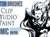 COMIC Inking Brush Pack for Clip Studio Paint UPDATE