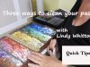 How to clean soft pastels Pastel painting course