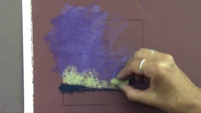 Pastel Painting Glazing Mini Lesson