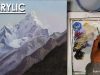 How to paint Mountains in Acrylic