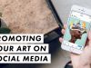 How to promote your art on social media