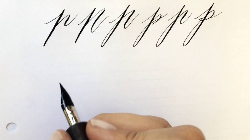 Learn Gothic Calligraphy the Easy Way - Pt 2: Strokes - PaintingTube