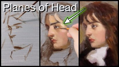 Portrait Painting Tutorial Step By Step Instructional Paint Along
