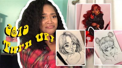 SKETCHBOOK TOUR 2018 MY FAVE PIECES 2019 TURN UP and NEW YEAR INSPO