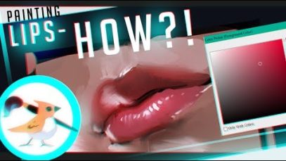 Tutorial How to paint LIPS