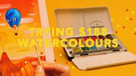 TRYING 188 WATERCOLOURS ✨ CHARVIN PARIS DEMO amp REVIEW