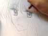 AnimeManga Girl Portrait Drawing