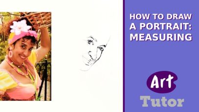 How to Draw a Portrait Measuring