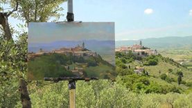 Marc Dalessio39s Minute Painting Video 5 Sight size in Plein air