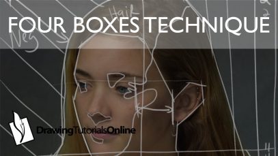 The Four Boxes Technique Portrait Drawing